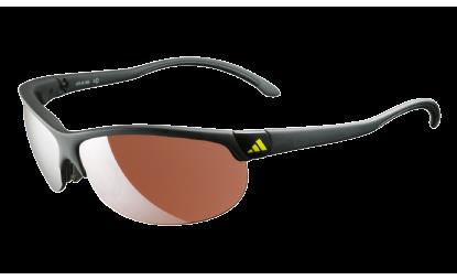 Adidas a170 Adizero L 6052 Matte Black (lst Trail Silver) sunglasses