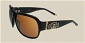 Affliction Raven Black/AntiqueGold With Grey Gradient sunglasses
