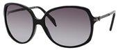 Alexander Mcqueen 4171/S 0ANS Black Dark Ruthenium sunglasses