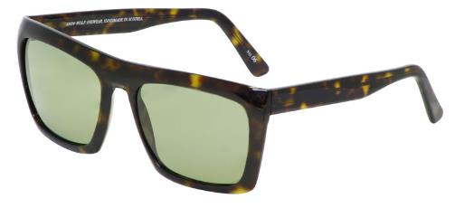 Andy Wolf Derrick E Dark Tortoise/Green sunglasses