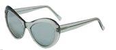 Andy Wolf Sugar B Grey Crystal/Silver Mirror sunglasses