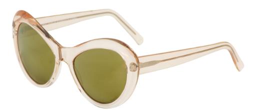 Andy Wolf Sugar C Peach Crystal sunglasses