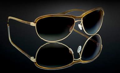 Barton Perreira Artisan Umber Tortoise/SmokeyTopaz sunglasses