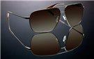 Barton Perreira Brigadier Gunmetal/Brown Stone Polarized sunglasses