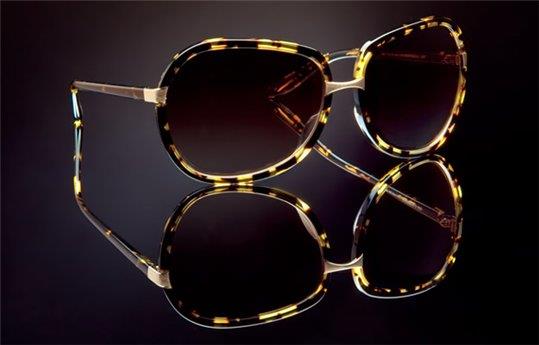 Barton Perreira Centerfold Heroine Chic brushed Gold sunglasses