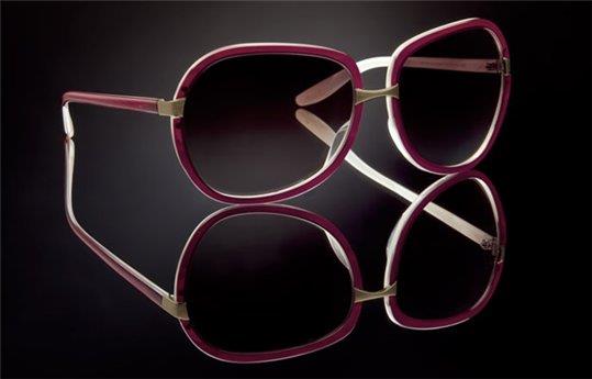 Barton Perreira Centerfold Red Velvet brushes Chinois sunglasses