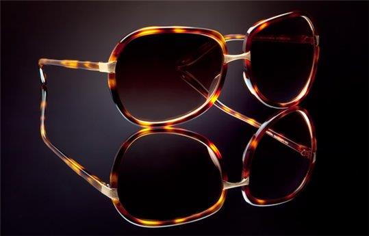 Barton Perreira Centerfold Spanish Cedar brushed Gold sunglasses