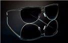 Barton Perreira Chanteuse Black Snake Print sunglasses