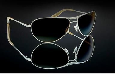 Barton Perreira Concourse Silver/Whiskey Polarized sunglasses