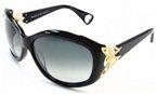 Betsey Johnson BJ 075SG 01 Raven Gray Gradient sunglasses