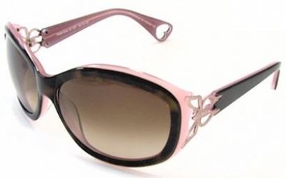 Betsey Johnson BJ 075SG 02 Espresso Brown Gradient sunglasses