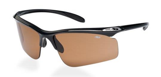 Bolle Eaglevision Warrant Shiny Black Eaglevision 2 Dark sunglasses