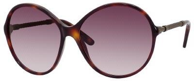 Bottega Veneta 131/S 03V4 Havana Brown Brass sunglasses