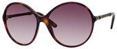 Bottega Veneta 131/S 03V4 Havana Brown Brass sunglasses