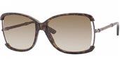 Bottega Veneta 132/S 03P1 Dark Havana Brown sunglasses