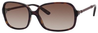 Bottega Veneta 133/S 03P1 Dark Havana Brown sunglasses