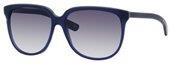 Bottega Veneta 160/S 0ITO Semi Matte Blue sunglasses