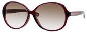 Bottega Veneta 163/F/S 00K2 Crystal Burgundy sunglasses