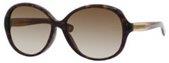 Bottega Veneta 163/F/S 0IO8 Dark Havana Beige sunglasses