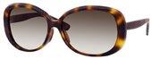 Bottega Veneta 181/F/S 005L Havana sunglasses