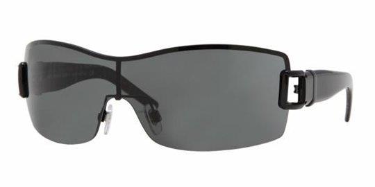 Burberry BE3037 100187 Shiny Black/Gray sunglasses