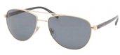 Bvlgari BV5026K 390/81 Gold Plated Plora Grey sunglasses
