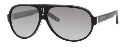 Carrera 25/S 0WZF Black White Gray sunglasses