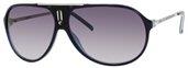 Carrera Hot/s 0YCE Royal Blue / Palladium (jj Gray Shaded Lens) sunglasses