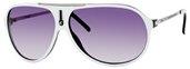 Carrera Hot/s 0YCF White Black / Palladium (lf Gray Gradient Lens) sunglasses