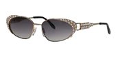 Caviar 5569 21 Brown Gold Gray Gradient sunglasses