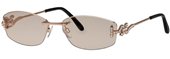 Caviar 5576 21 Gold with Clear Crystal stones sunglasses
