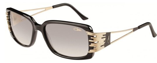 Cazal 8005 1 Black gold/Grey Gradient Lenses sunglasses