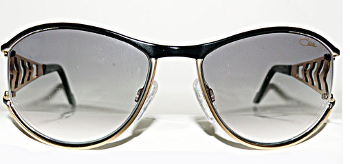 Cazal 9026 Black Gold Grey Gradient sunglasses