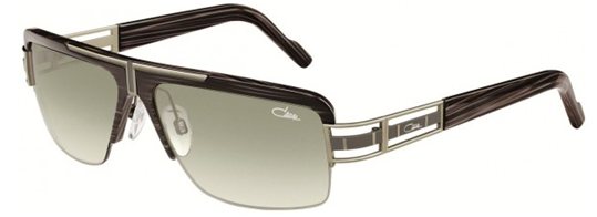 Cazal 9033 001 Black Gold /Grey Gradient Lenses sunglasses