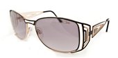 Cazal 9037 001 Black Gold Brown Gradient sunglasses
