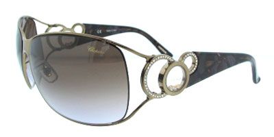 Chopard SCH749S R80 Bronze Marble Dark  Brown Shaded sunglasses