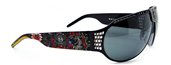 Christian Audigier CAS401 Gladiator Black With Grey Polarized Lens sunglasses