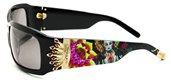 Christian Audigier CAS412 Karma Black With Grey Polarized Lens sunglasses
