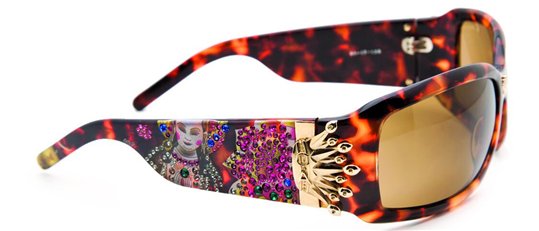 Christian Audigier CAS412 Karma Tortoise With Brown Polarized Lens sunglasses