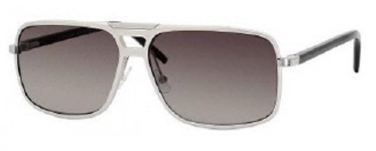 Christian Dior AL 133/S 053J Silver Metal Black Silver Mirror Lens sunglasses