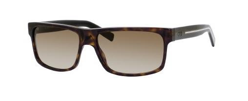 Christian Dior Black Tie 118S 0AM6 Dark Havana / Black Crystal Brown Gray Gradient Lens sunglasses