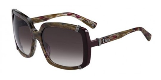 Christian Dior Dior Chicago 1/S 045O Havana Burgundy sunglasses