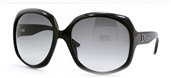 Christian Dior Dior Glossy 1/S 0584 Shiny Black Grey Gradient sunglasses
