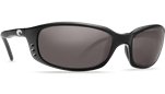 Costa Del Mar Brine Black Frame Dark Grey 400P sunglasses