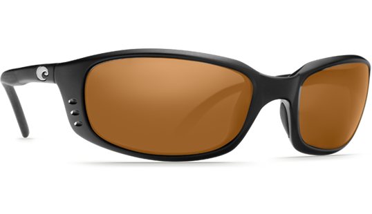 Costa Del Mar Brine Black Frame/DarkAmber 400P sunglasses