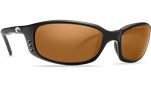Costa Del Mar Brine Black Frame/DarkAmber 400P sunglasses