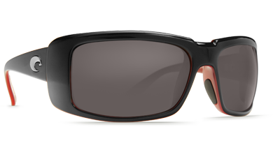 Costa Del Mar Cheeca Black Coral Frame/Dark Grey 400P sunglasses