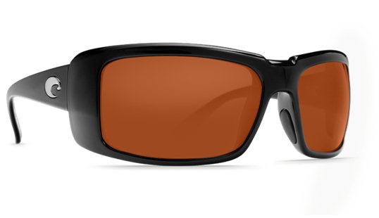 Costa Del Mar Cheeca Black Frame/Costa 400 Vermillion CR 39 Lences sunglasses