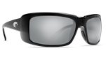 Costa Del Mar Cheeca Black Frame/Costa 580 Silver Mirror Glass CH11OSCGLP sunglasses
