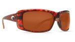 Costa Del Mar Cheeca Tortoise Costa 580 Copper Glass CH10OCGLP sunglasses